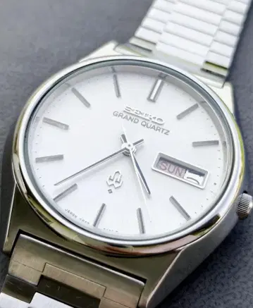 세이코 그랜드 쿼츠 컨디션 최상 앤티크 배터리 새상품 SEIKO