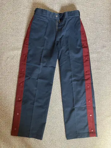 MYne x Dickies 사이드라인 스냅 와이드 팬츠