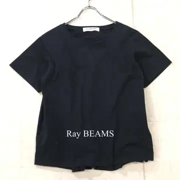 Ray BEAMS 레이빔즈 반팔 티셔츠 블랙