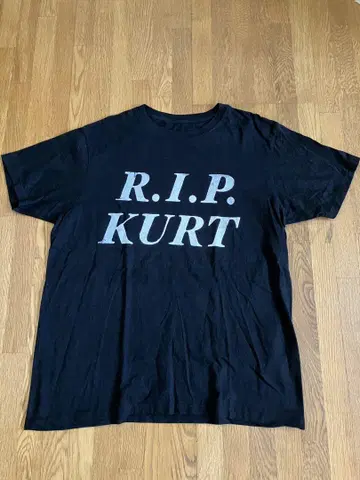 R.I.P. KURT 추도 티셔츠 SUB POP NIRVANA