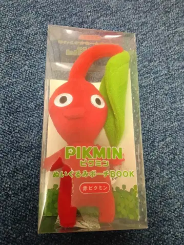 피크민 타카라지마샤 패밀리마트 한정 봉제 인형 파우치 미사용품 훼미리마트