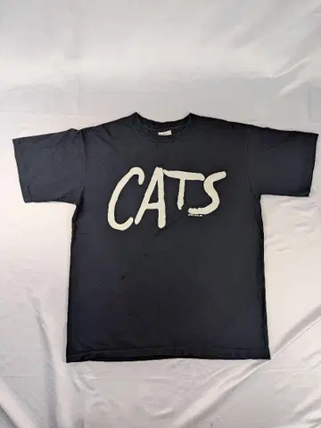 CATS 뮤지컬 티셔츠 1981년 생산 USA XL