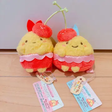 스미코구라시 새우튀김 꼬리 아지후라이 꼬리 손바닥 봉제인형