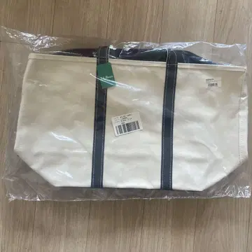 [ 새상품 택 포함 ] llbean 보트 앤 토트, 지퍼 라지 블랙