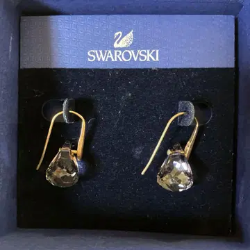 Swarovski 핑크 크리스탈 후크 피어스