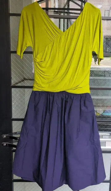 가격 인하! CARVEN 도킹 원피스 36