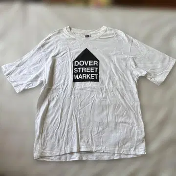 런던 구매 DOVER STREET MARKET 화이트 티셔츠 XL