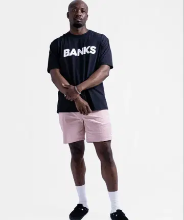 BANKS 블랙 T셔츠 L 사이즈 미사용 새상품