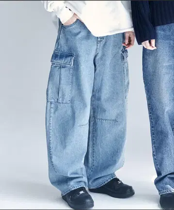 젬블 johnbull 커비 카고 데님