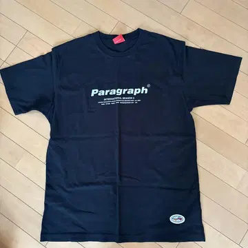 Paragraph 블랙 T셔츠