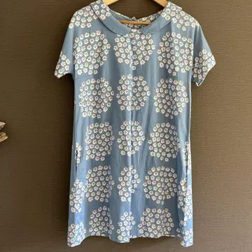 marimekko 푸케티 꽃무늬 반팔 튜닉 36