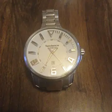 Tendence Bunker 손목시계 실버