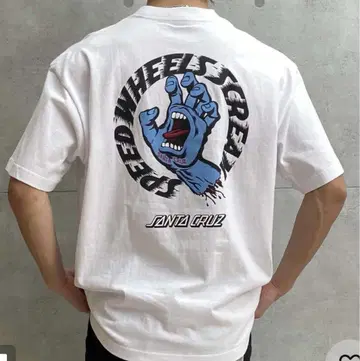 SANTACRUZ 산타크루즈 반팔 T셔츠 백 프린트 XL