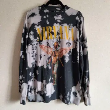 NIRVANA 닐바나 H&M 맨투맨 다이 다이