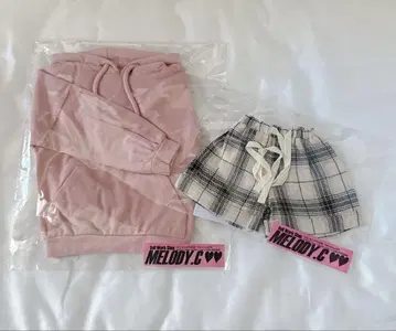 MELODY.C 님 제작 L사이즈 1/3 사이즈 후드티와 숏팬츠