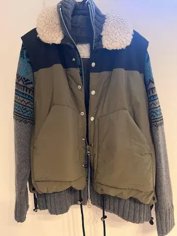 sacai 22-02913M 사이즈 1 블루종