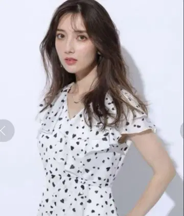 아푸와이저 리셰 하트 도트 무늬 원피스