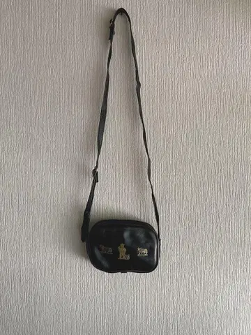 빈티지 소와 유목민 장식 숄더백