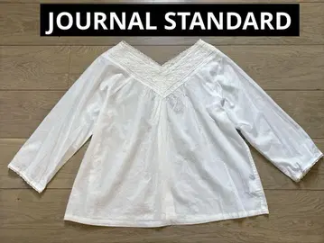 JOURNAL STANDARD 레이스 핀턱 블라우스
