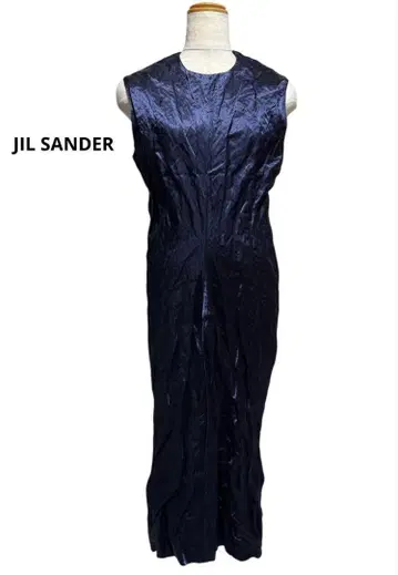 JIL SANDER 롱 원피스 네이비