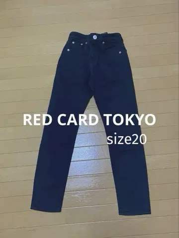 RED CARD TOKYO 블랙 데님 56303HR