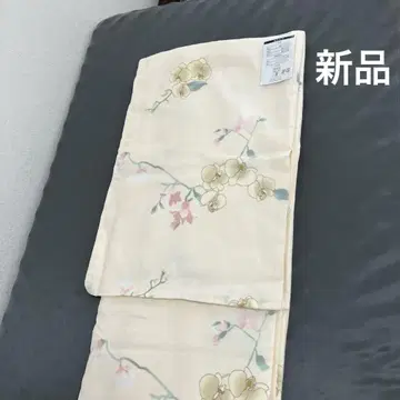 새상품 워셔블 기모노 꽃무늬 폴리에스테르 코몬 M 사이즈 기모노 란()