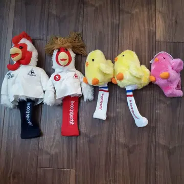 르꼬끄 골프 헤드커버 5점 세트
