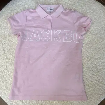 Jack Bunny!! 핑크 피케 셔츠 사이즈 1