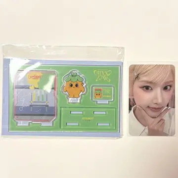 nmixx 팬콘 아크릴 스탠드 지우