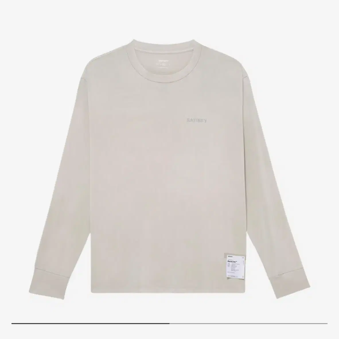 ★関税込★[PGR X MFM333.]★3 LAYERED LONG SLEEVE - IVORY★ ☆関税込☆[PGR X MFM333.]☆3 LAYERED LONG SLEEVE - IVORY