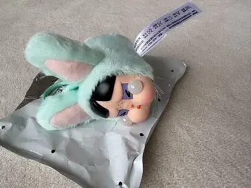CRYBABYx 파워퍼프걸 시리즈 봉제 인형 펜던트