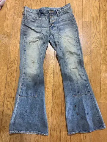 SUGARHILL OILED FADE 벨보텀 타입