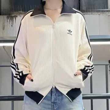 아디다스 와플 트랙 자켓 XXS