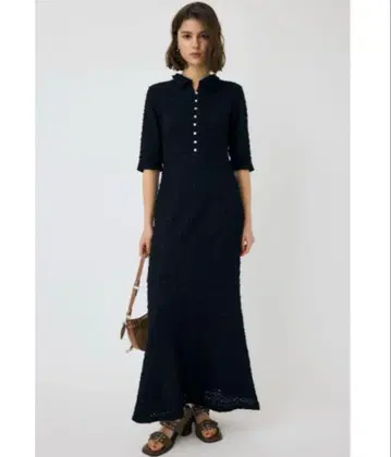 moussy 머메이드 레이스 드레스