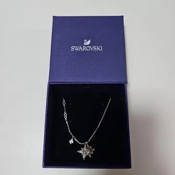 Swarovski 별 모양 크리스탈 목걸이