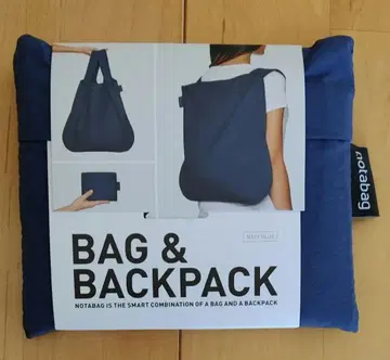 [새상품] Notabag BAG & BACKPACK 네이비 2WAY 백