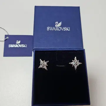 Swarovski 별 모양 크리스탈 귀걸이
