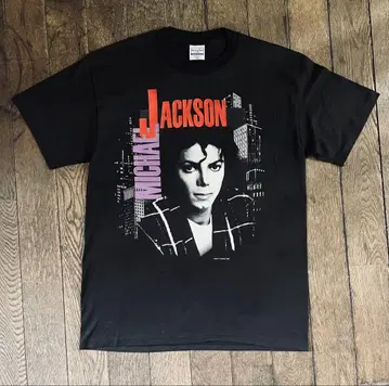 마이클 잭슨 BAD TOUR 88 티셔츠 L 빈티지