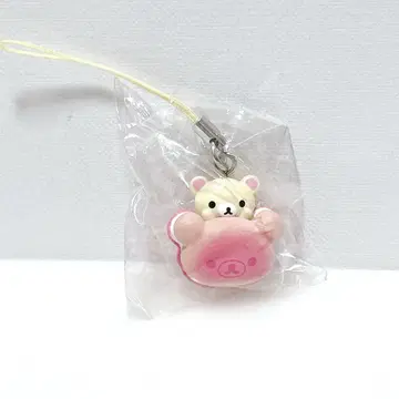 희귀 코리락쿠마 스트랩 마카롱 스위츠 헤이세이 레트로