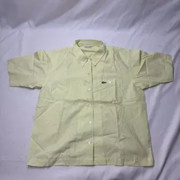 lacoste 라코스테 반팔 셔츠 체크 셔츠 남성용 M