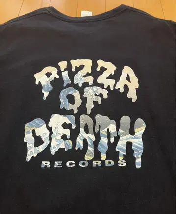 PIZZA OF DEATH 후가쿠 T셔츠 블랙 L ken yokoyama