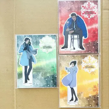 명탐정 코난 탈출 게임 아크릴 스탠드 나가노현 경찰 세트