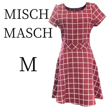새상품급 MISCH MASCH 미슈마슈 레드 미니 기타 M