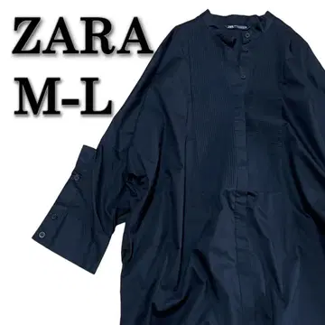 [ 281 ] ZARA 자라 롱 셔츠 원피스 변형 오버사이즈