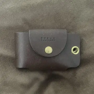 가죽 키케이스 다크 브라운