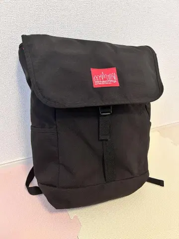 Manhattan Portage 블랙 백팩