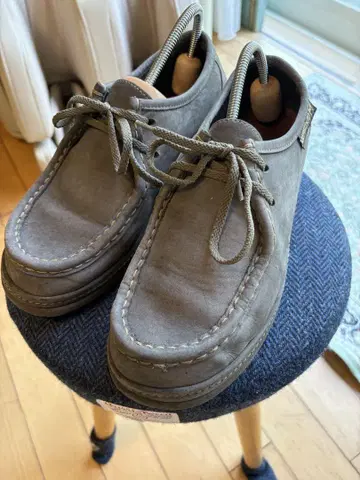 MEPHISTO 그레이 스웨이드 로퍼 26cm