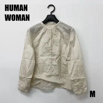 0223M HUMAN WOMAN 긴팔 셔츠 여성