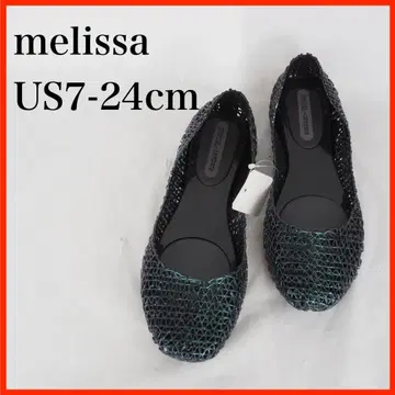 O5116*새상품*melissa*러버 플랫슈즈*US7-24cm