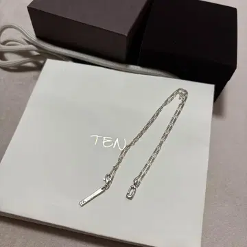 TEN. 실버 체인 목걸이